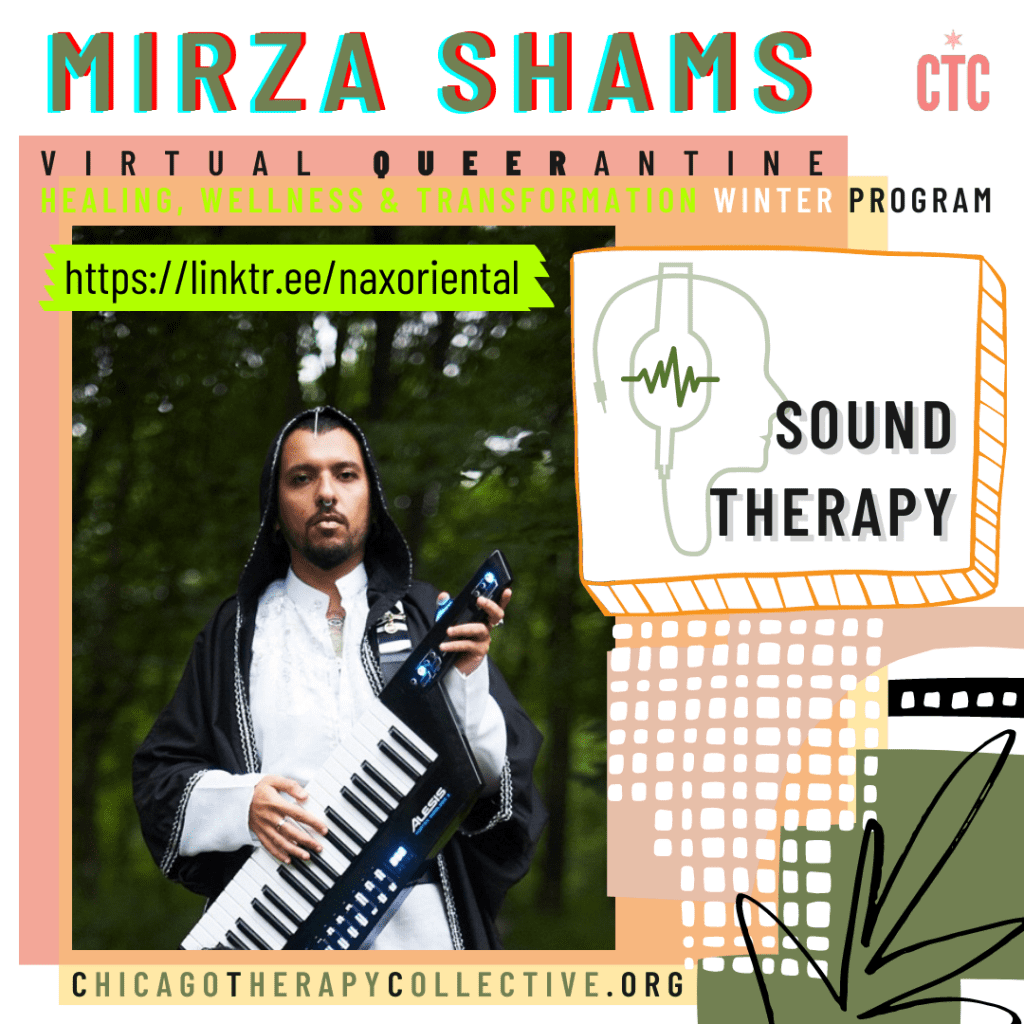 Mirza Shams Queerantine Chicago Therapy Collective